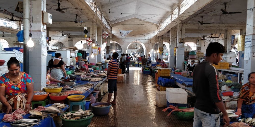 tourist market in goa